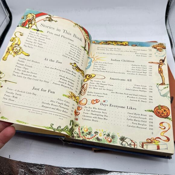 X5 Ginn and Company books vintage School Reading Text midcentury 1940s - Picture 8 of 12